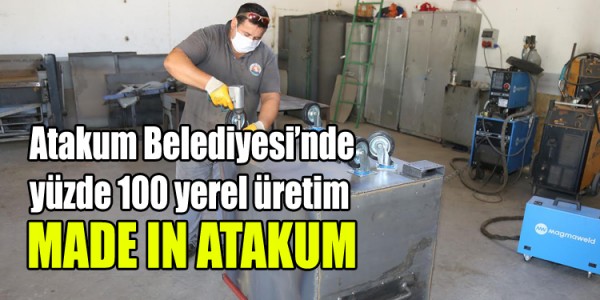 Atakum Belediyesi’nde  yüzde 100 yerel üretim