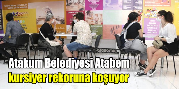 Atakum Belediyesi Atabem  kursiyer rekoruna koşuyor