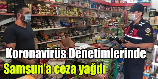 Samsun Genelinde Koronavirüs Denetimleri Aralıksız Devam Ediyor