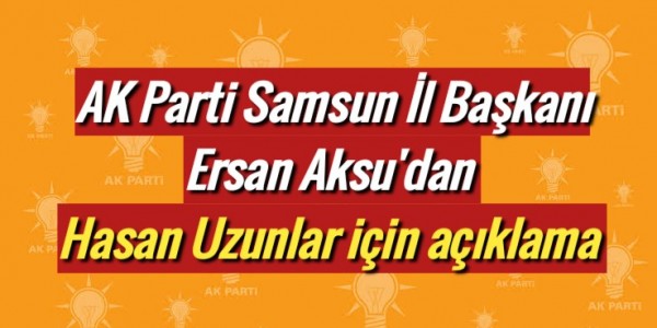 AK Parti Samsun İl Başkanlığı Basın Açıklaması