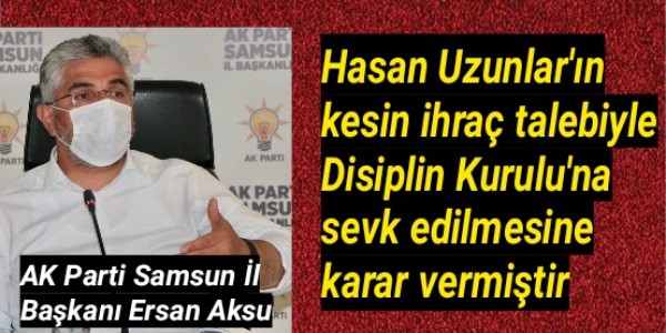 AK Parti Samsun İl Başkanlığı Basın Açıklaması