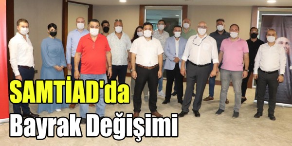 SAMTİAD'da Bayrak Değişimi