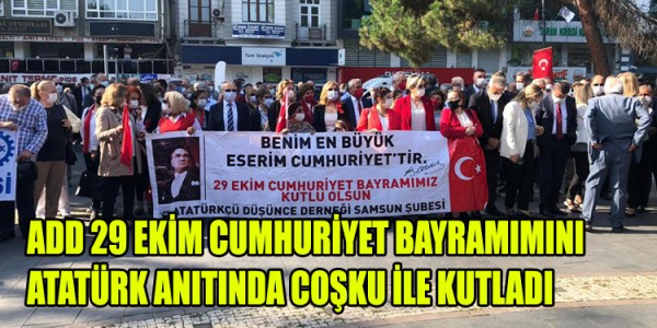 ADD 29 EKİM CUMHURİYET BAYRAMIMIZI ATATÜRK ANITINDA COŞKU İLE KUTLADI