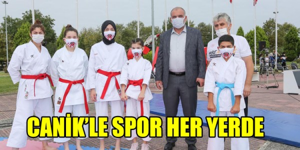 CANİK’LE SPOR HER YERDE