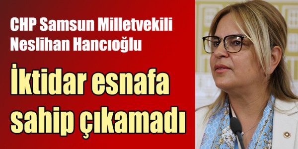 İktidar esnafa  sahip çıkamadı