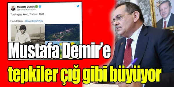 Mustafa Demir'e tepkiler çığ gibi büyüyor