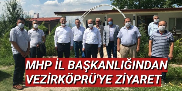 MHP İL BAŞKANLIĞINDAN VEZİRKÖPRÜ ZİYARET