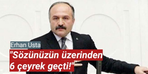 Sözünüzün üzerinden 6 çeyrek geçti!