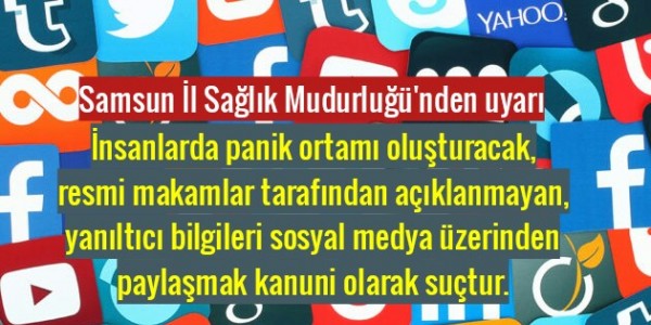Samsun İl Sağlık Müdürlüğünden uyarı