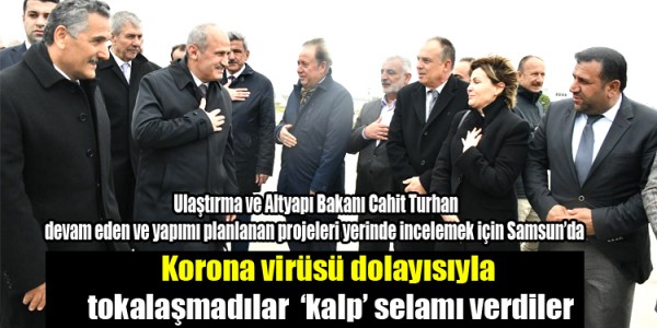 Ulaştırma Bakanı Turhan Bir Dizi İnceleme İçin Samsuna geldi