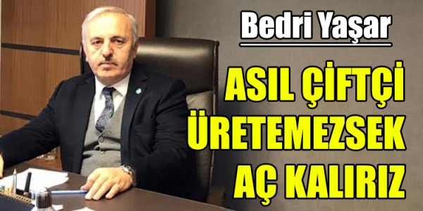 ÇİFTÇİNİN ELİ YİNE BÖĞRÜNDE KALDI