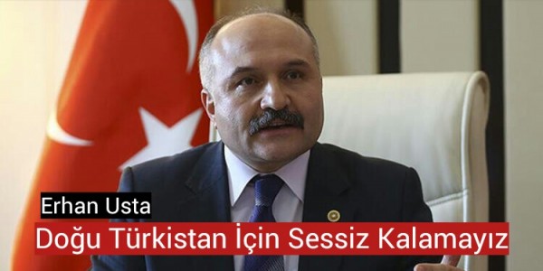 Erhan USTA, Doğu Türkistan’daki zulme sessiz kalmadı