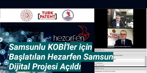 Samsunlu KOBİ'ler için Başlatılan Hezarfen Samsun Dijital Projesi Açıldı