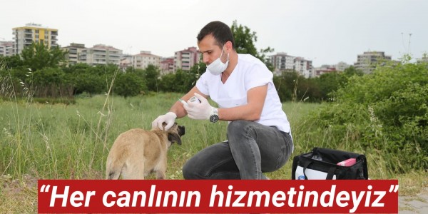 Sandıkçı, “Her canlının hizmetindeyiz”