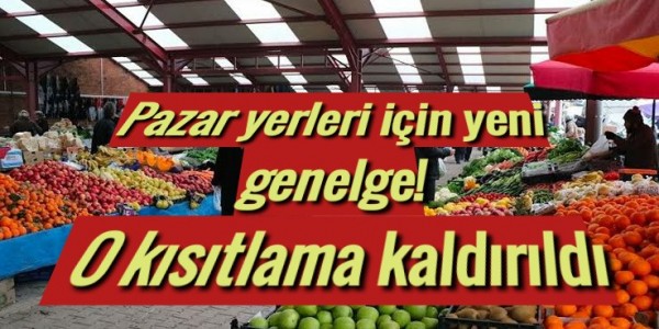 O kısıtlama kaldırıldı