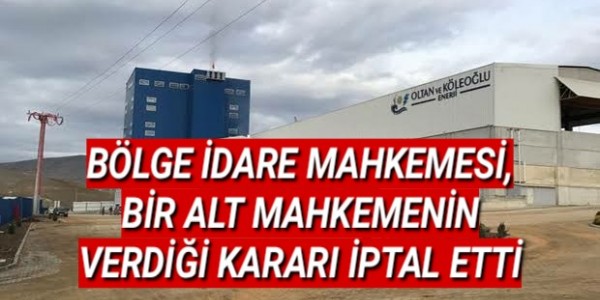 BÖLGE İDARE MAHKEMESİ, BİR ALT MAHKEMENİN VERDİĞİ KARARI İPTAL ETTİ