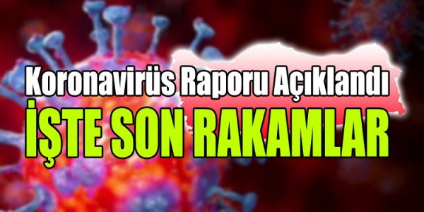 Koronavirüs Raporu Açıklandı işte son rakamlar