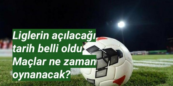 Maçlar ne zaman oynanacak?