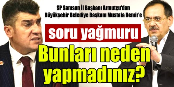 Bunları neden yapmadınız