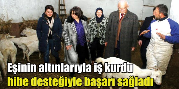 Eşinin altınlarıyla iş kurdu hibe desteğiyle başarı sağladı 