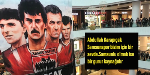 Samsunspor bizim için bir sevda.Samsunlu olmak ise bir gurur kaynağıdır.