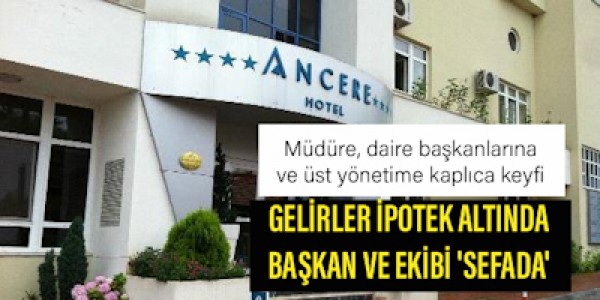 Müdüre, daire başkanlarına ve üst yönetimineHavza'da kaplıca keyfi 