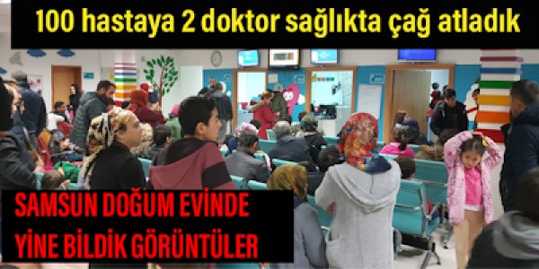 yüzlerce hastaya 2 doktorun bakıyor olması