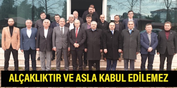 ALÇAKLIKTIR VE ASLA KABUL EDİLEMEZ