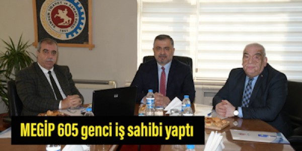 MEGİP 605 genci iş sahibi yaptı