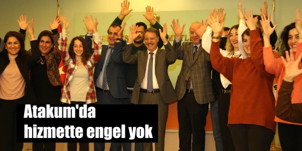 Atakum'da hizmette engel yok
