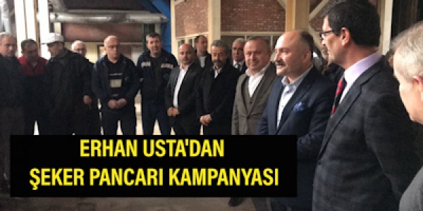 ERHAN USTA'DAN ŞEKER PANCARI KAMPANYASI