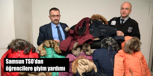 Samsun TSO’dan öğrencilere giyim yardımı