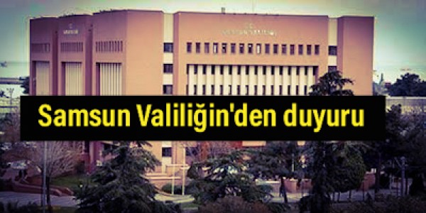 Samsun Valiliğinden Aradığını Söyleyerek Tekerlekli Sandalye Almak Gibi Bahaneler İle Yardım Talep Eden Kişilere İtibar Etmeyin
