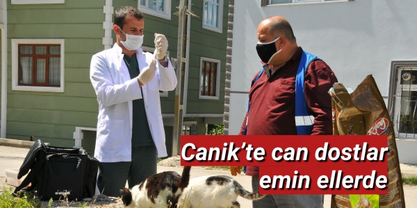 Canik’te can dostlar emin ellerde
