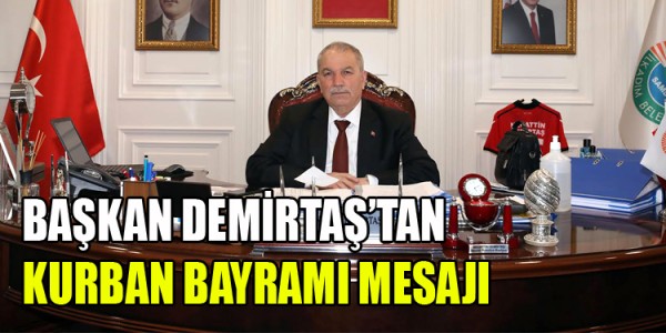 BAŞKAN DEMİRTAŞ’TAN KURBAN BAYRAMI MESAJI