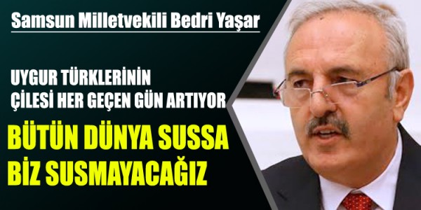 UYGUR TÜRKLERİNİN ÇİLESİ HER GEÇEN GÜN ARTIYOR BÜTÜN DÜNYA SUSSA BİZ SUSMAYACAĞIZ