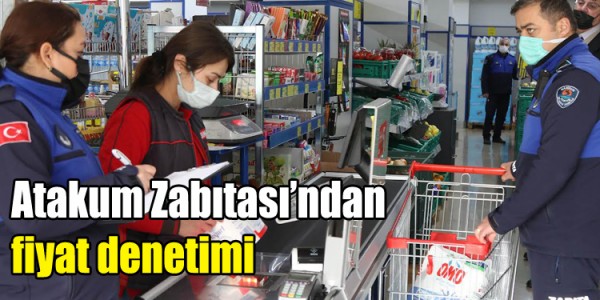 Atakum Zabıtası’ndan fiyat denetimi 