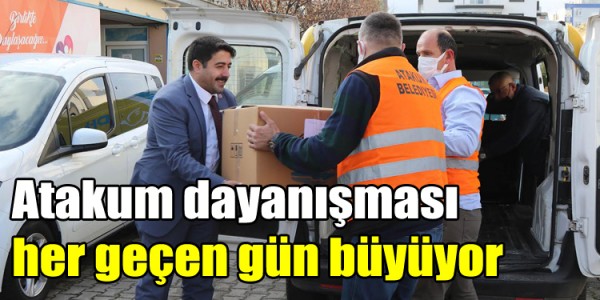 Atakum dayanışması her geçen gün büyüyor