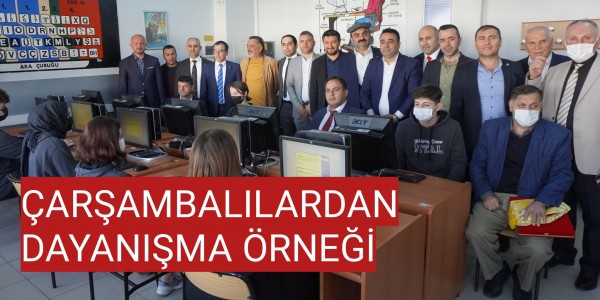 ÇARŞAMBALILARDAN DAYANIŞMA ÖRNEĞİ