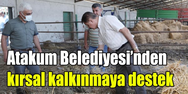 Atakum Belediyesi’nden kırsal kalkınmaya destek