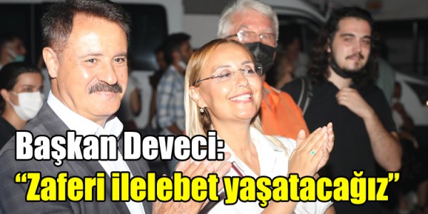 Atakum’da zafer coşkusu. Başkan Deveci: “Zaferi ilelebet yaşatacağız