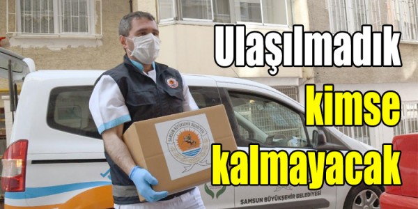 Samsun Büyükşehir Belediyesi geçen yıla göre yardımlarını yaklaşık 2 katına çıkardı 