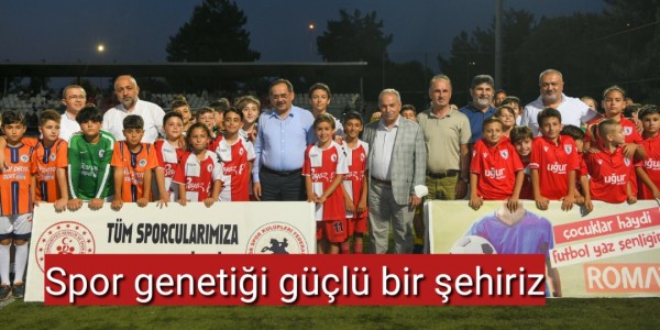 Başkan Demir Spor genetiği güçlü bir şehiriz