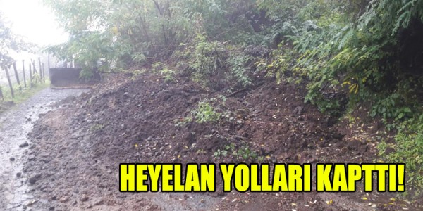 HEYELAN YOLLARI KAPTTI!