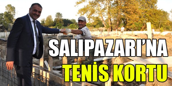 SALIPAZARI’NA TENİS KORTU