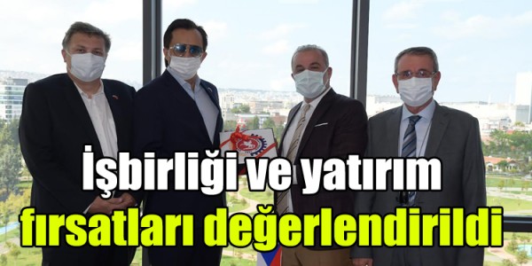 İşbirliği ve yatırım fırsatları değerlendirildi
