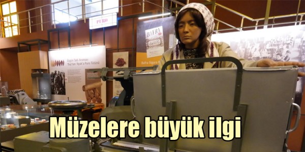 Müzelere büyük ilgi