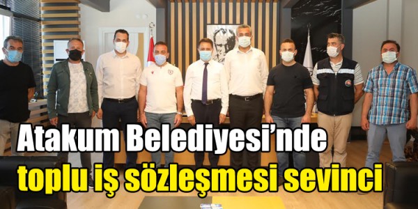 Atakum Belediyesi’nde toplu iş sözleşmesi sevinci