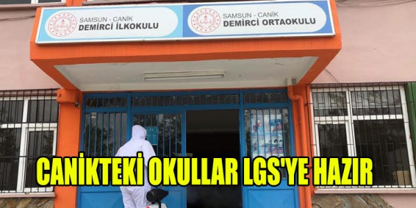 CANİKTEKİ OKULLAR LGS'YE HAZIR