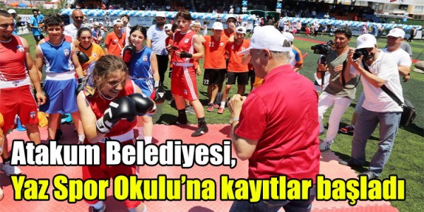Atakum Belediyesi, Yaz Spor Okulu’na kayıtlar başladı